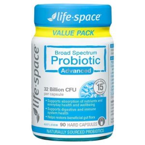 Life-Space Broad Spectrum Probiotic Advanced Men Vi Sinh 15 Chủng 90 Viên Nang