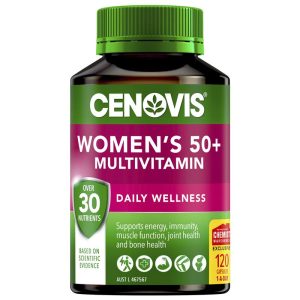 Cenovis Women's 50+ Vitamin Tổng Hợp Cho Phụ Nữ Trên 50 Tuổi 120 Viên Nang