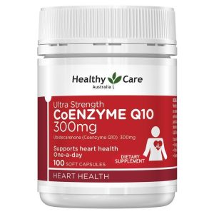Healthy Care CoQ10 300 mg Hàm Lượng Cao 100 Viên Nang