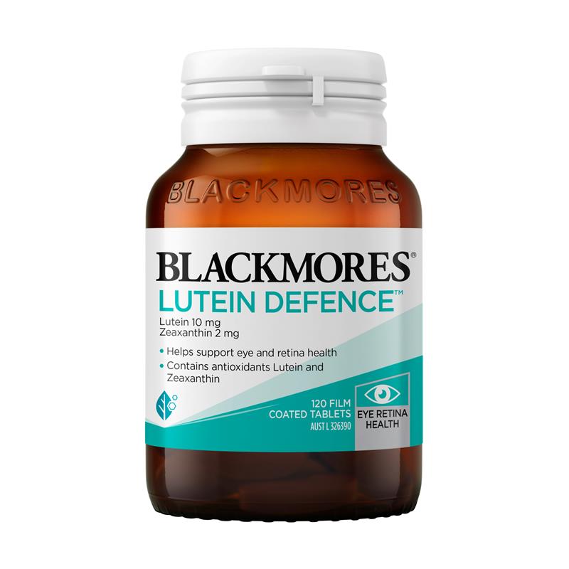 Blackmores Lutein Defence Bổ Sung Lutein Và Zeaxanthin 120 Viên