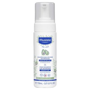 Mustela Newborn Dầu Gội Bọt Cho Trẻ Sơ Sinh 150 ml