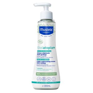 Mustela Stelatopia+ Kem Bổ Sung Lipid Cho Da Rất Khô, Dễ Bị Chàm 300 ml