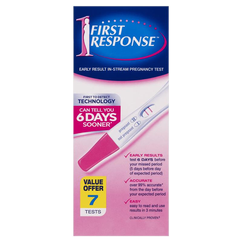 First Response Que Thử Thai Sớm Dạng Dòng Chảy 7 Que – ảnh 2
