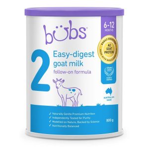 Bubs Goat Stage 2 Sữa Công Thức Tiếp Theo Từ Sữa Dê 800 g