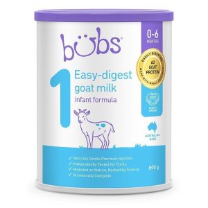 Bubs Sữa Công Thức Dê Số 1 Cho Trẻ 0-6 Tháng 800 g