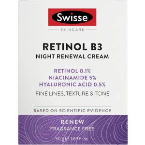 Swisse Skincare Retinol B3 Kem Dưỡng Tái Tạo Ban Đêm 50 g – ảnh 2