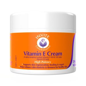 Invite E Kem Vitamin E Dưỡng Và Hỗ Trợ Phục Hồi Da 250 g