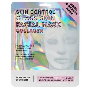 Skin Control Glass Skin Mặt Nạ Hydrogel Da Căng Bóng Collagen 1 Miếng