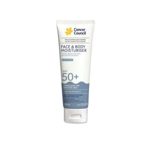 Cancer Council SPF 50+ Kem Chống Nắng Dưỡng Ẩm Mặt Và Toàn Thân Chống Nước 150 ml