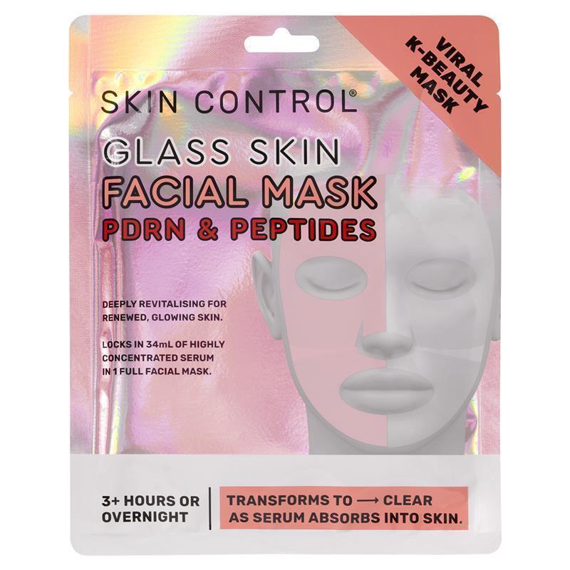 Skin Control Glass Skin Mặt Nạ Da Mặt PDRN Thuần Chay Và Peptide