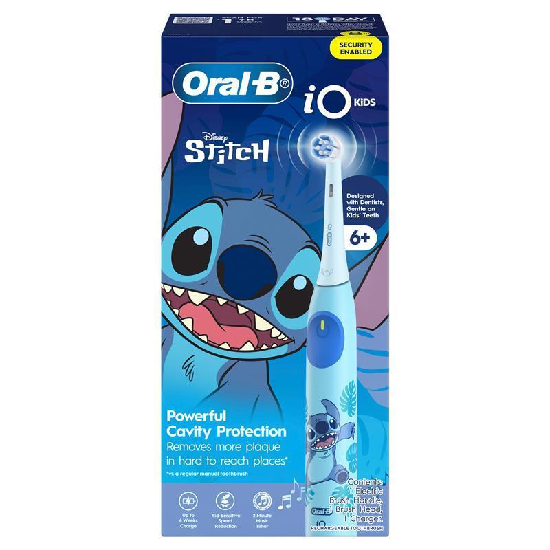 Oral-B iO 2 Kids Clean & Gentle Bàn Chải Điện Trẻ Em Stitch Màu Xanh