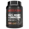 Musashi 100% Whey + Creatine Protein Whey Và Creatine Vị Sô-cô-la 900 g