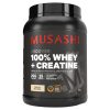 Musashi 100% Whey + Creatine Hương Vani 900 g