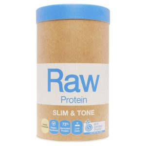 Amazonia RAW Slim & Tone Protein Bột Protein Thực Vật Vị Vani Quế 1 kg