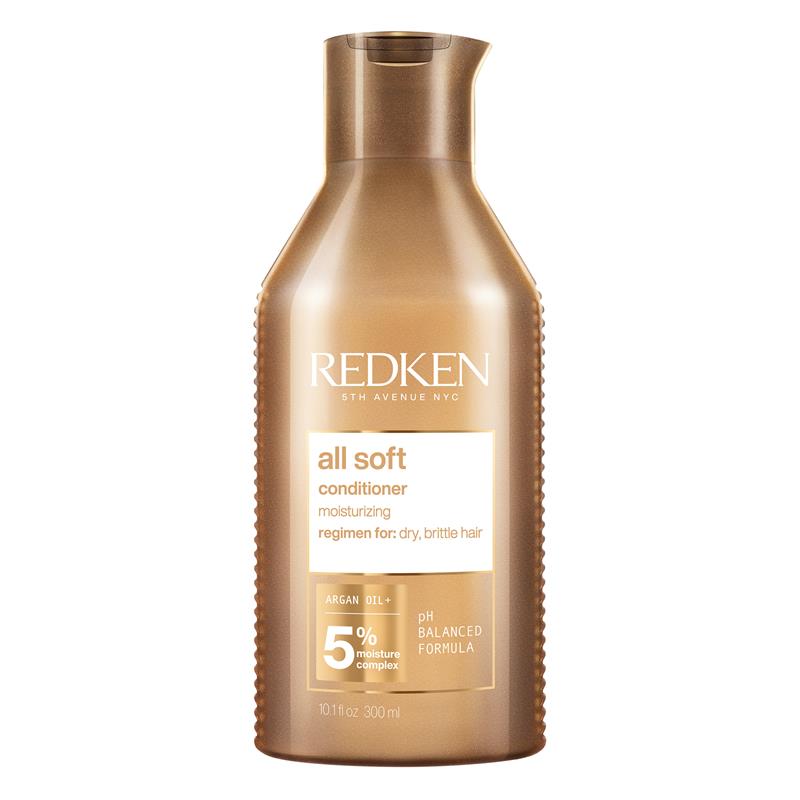 Redken All Soft Dầu Xả Dầu Argan Cho Tóc Khô, Dễ Gãy 300 ml