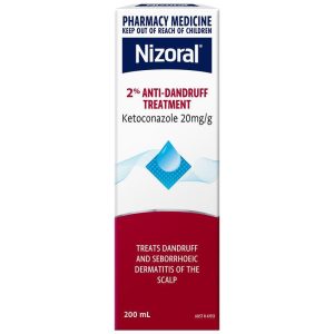 Nizoral 2% Dầu Gội Điều Trị Gàu Và Viêm Da Tiết Bã Da Đầu 200 ml