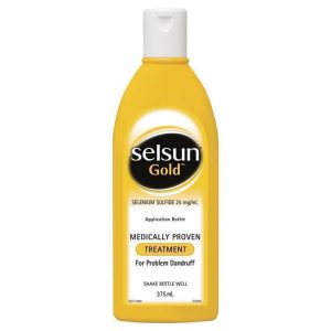 Selsun Gold Dầu Gội Điều Trị Gàu 2.5% Selenium Sulfide 375 ml