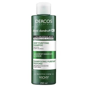 Dercos Anti-Dandruff K Dầu Gội Làm Sạch Sâu Và Tẩy Tế Bào Chết Da Đầu 250 ml