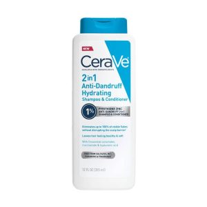 CeraVe Hair 2 Trong 1 Dầu Gội Và Dầu Xả Cấp Ẩm Chống Gàu 355 ml