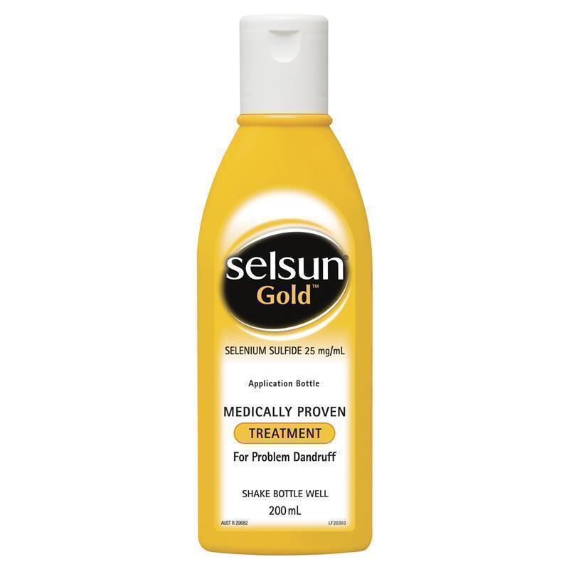 Selsun Gold Dầu Gội Điều Trị Gàu 2.5% Selenium Sulfide 200 ml
