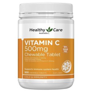 Healthy Care Vitamin C 500mg 500 viên nhai
