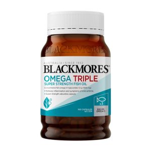 Blackmores Omega Triple Super Strength Fish Oil 150 Viên Nang