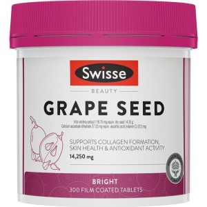 Swisse Ultiboost Grape Seed Chiết Xuất Hạt Nho Tương Đương 14.25 g 300 Viên