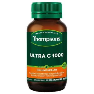 Thompson's Ultra C Vitamin C 1000 mg Giải Phóng Kéo Dài 60 Viên
