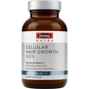 Swisse Nutra Cellular Hair Growth Men Hỗ Trợ Tóc Cho Nam Giới 60 Viên