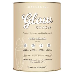 The Collagen Co Glow Shakes Vị Vanilla Thay Thế Bữa Ăn 756 g
