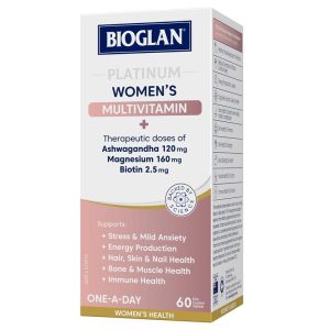 Bioglan Platinum Women's Multivitamin Vitamin Tổng Hợp Cho Phụ Nữ 60 Viên – ảnh 2