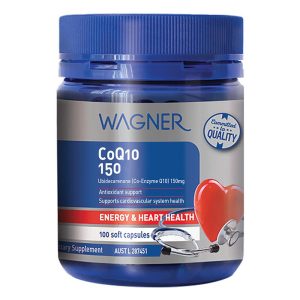 Wagner CoQ10 Bổ sung Co-Enzyme Q10 150 mg 100 viên nang