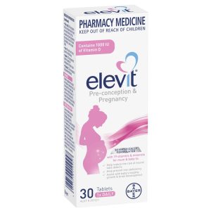 Elevit Pre-conception & Pregnancy Vitamin Tổng Hợp Trước Và Trong Thai Kỳ 30 Viên