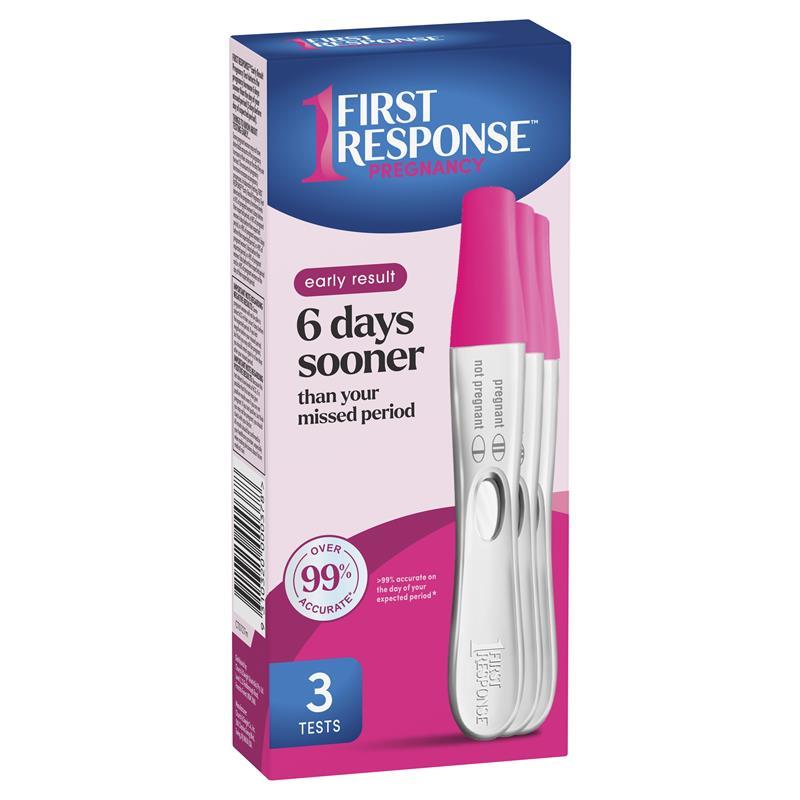 First Response Instream Que Thử Thai Sớm 3 Que