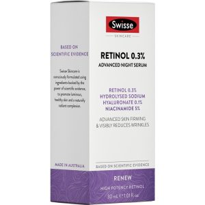 Swisse Skincare Retinol 0,3% Serum Dưỡng Da Ban Đêm 30 ml – ảnh 3