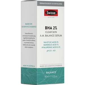 Swisse Skincare BHA 2% Clear Skin Serum Cân Bằng Buổi Sáng 30 ml – ảnh 2