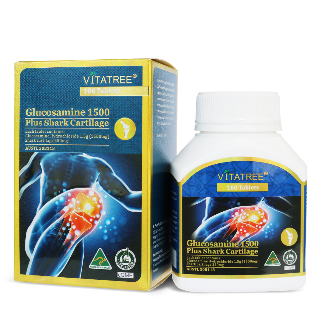 Vitatree Glucosamine 1500 Plus Shark Cartilage