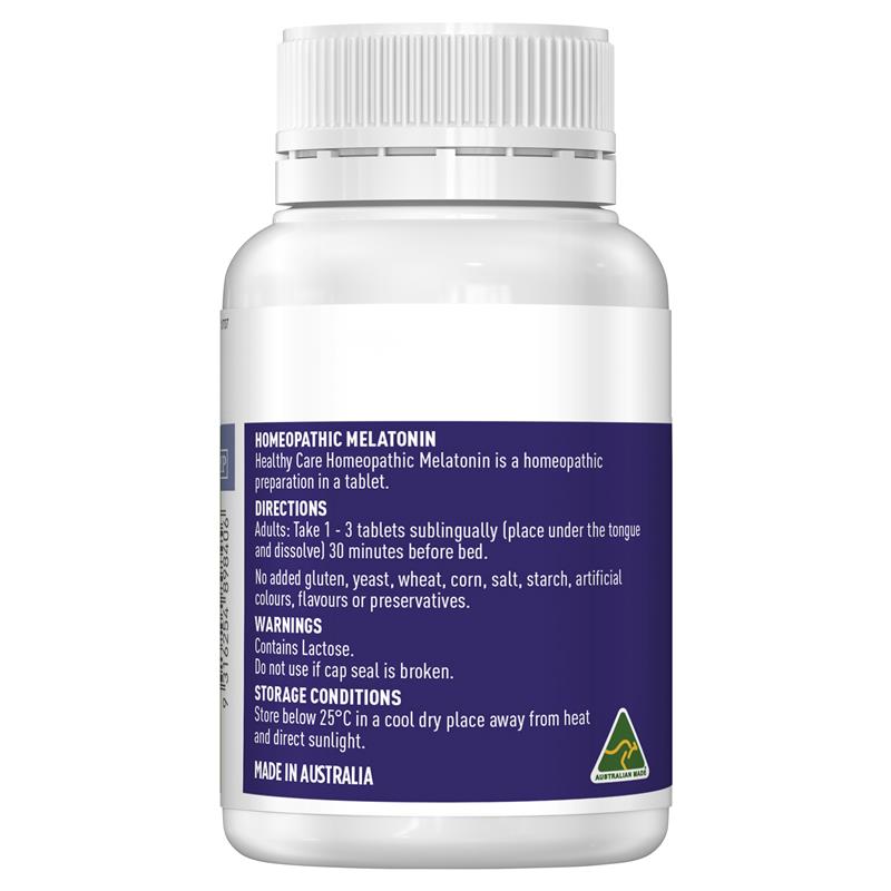 Healthy Care Melatonin Vi lượng đồng căn Hỗ Trợ Giấc Ngủ 90 Viên – ảnh 2