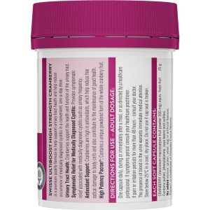 Swisse Cranberry Hỗ Trợ Sức Khỏe Đường Tiết Niệu 90 Viên Nang – ảnh 2