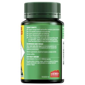 Nature's Own Vitamin B12 Hàm Lượng Cao 1000 mcg 120 Viên – ảnh 2
