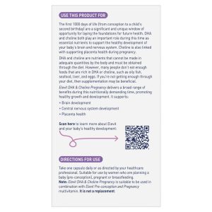 Elevit DHA & Choline Pregnancy Bổ Sung DHA Và Choline 60 Viên Nang – ảnh 3
