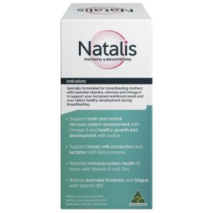 Natalis PostNatal Hỗ Trợ Sau Sinh Và Cho Con Bú 60 Viên Nang – ảnh 3