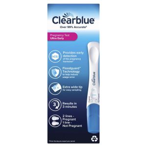 Clearblue Ultra Early Que Thử Thai Phát Hiện Sớm 3 Que – ảnh 2
