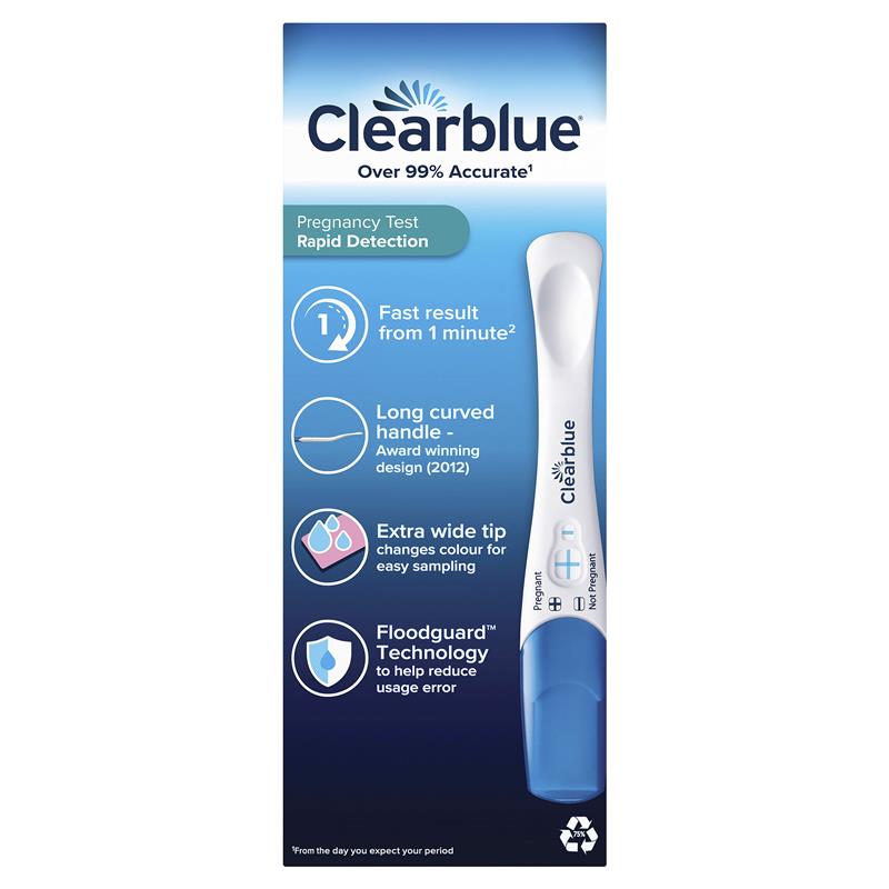Clearblue Rapid Detection Que Thử Thai 5 Que – ảnh 2