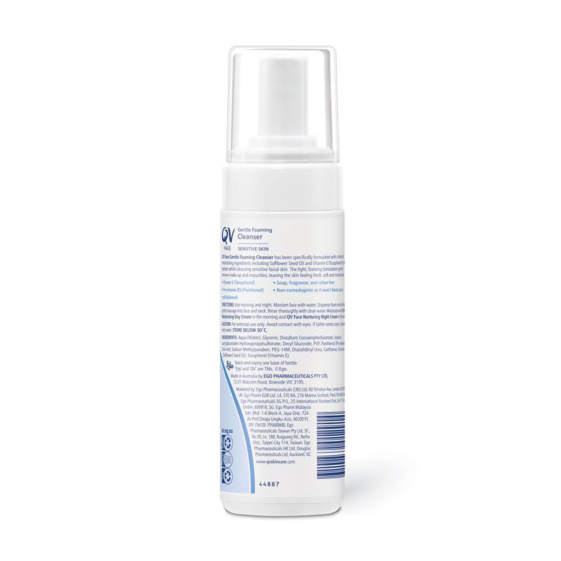 QV Face Gentle Foaming Sữa Rửa Mặt Tạo Bọt Dịu Nhẹ 150 ml – ảnh 2