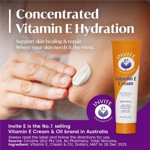 Invite E Kem Vitamin E Dưỡng Ẩm Và Hỗ Trợ Phục Hồi Da 100 g – ảnh 2
