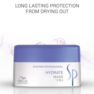Wella SP System Professional Hydrate Mask Mặt Nạ Dưỡng Ẩm Cho Tóc Thường Đến Khô 200 ml – ảnh 2