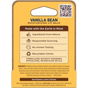 Burt's Bees Vanilla Bean Son Dưỡng Môi Hương Vani 4.25 g – ảnh 2