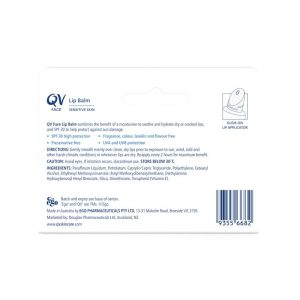 QV Face Lip Balm Son Dưỡng Môi SPF 30+ 15 g – ảnh 2