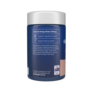 Bioglan Ginkgo Biloba Hỗ Trợ Trí Nhớ Và Nhận Thức 100 Viên – ảnh 2